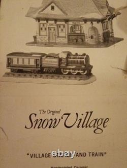Dept 56 Village Animated Skating Pond with all accessories shown