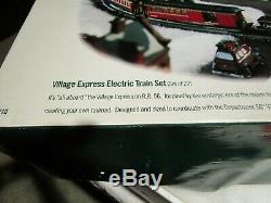 Dept 56 Village Express Electric Train Set 22pc Set / New Opened Box