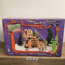 Dept 56 Village How The Grinch Stole Christmas Cindy Lou Who's House Mint In Box