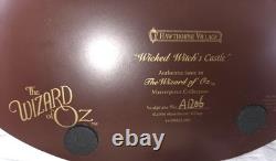 Dept 56 WIZARD of OZ Wicked Witch Castle #59352 Retired Fully functional