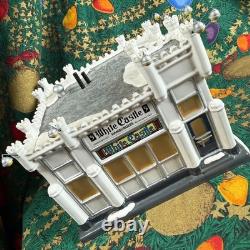 Dept 56 White Castle Hamburger Original Snow Village Light-Up Ceramic Christmas