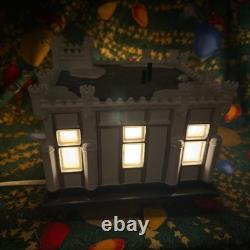 Dept 56 White Castle Hamburger Original Snow Village Light-Up Ceramic Christmas