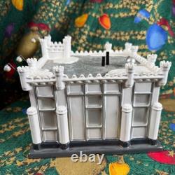 Dept 56 White Castle Hamburger Original Snow Village Light-Up Ceramic Christmas