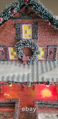 Dept. 56 Winters Frost Creek Mill House Magic of Winter Lighted Village RARE