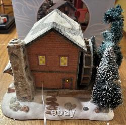 Dept. 56 Winters Frost Creek Mill House Magic of Winter Lighted Village RARE
