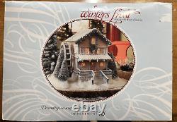 Dept. 56 Winters Frost Creek Mill House Magic of Winter Lighted Village RARE
