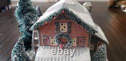 Dept. 56 Winters Frost Creek Mill House Magic of Winter Lighted Village RARE