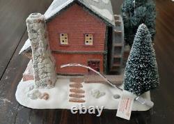 Dept. 56 Winters Frost Creek Mill House Magic of Winter Lighted Village RARE