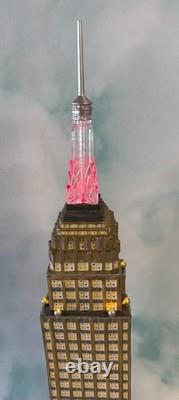 Dept 56 -empire State Building 59207 Rare Christmas In The City See Notes