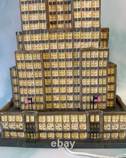 Dept 56 -empire State Building 59207 Rare Christmas In The City See Notes