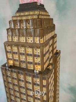 Dept 56 -empire State Building 59207 Rare Christmas In The City See Notes