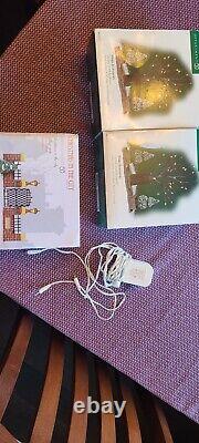 Dept 56 lot of lighted accessories and adapter, used, tested and all pieces work