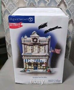 Deptartment 56 The Original Snow Village Christmas Time Post Office #55364 withBox