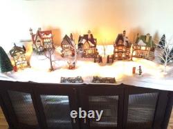 Dickens Christmas Village Set