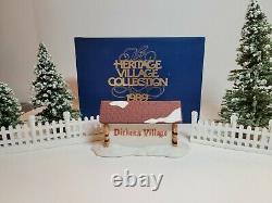 Dickens Village Dept 56 Heritage Collection Huge Lot of 23 Boxes & Accessories