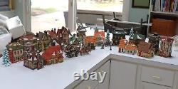 Dickens Village Series Dept 56 Lot of 18 buildings Plus+ More! Free Shipping