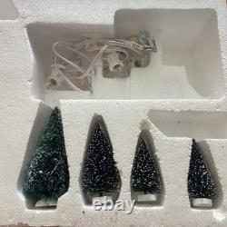 Dickens Village Set Vintage Complete Houses Skating Rink People Christmas K-Mart