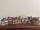 Dickens Village Shops Department 56 Set of 7 Pristine Condition