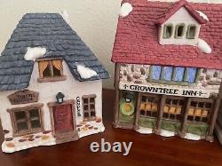 Dickens Village Shops Department 56 Set of 7 Pristine Condition