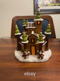 Disney Christmas Village -Wilderness Lodge Castle-DV LDG castle in original box