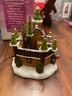 Disney Christmas Village -Wilderness Lodge Castle-DV LDG castle in original box