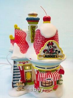 Disney Department 56 Mickey's Merry Christmas Village Minnie's Bakery