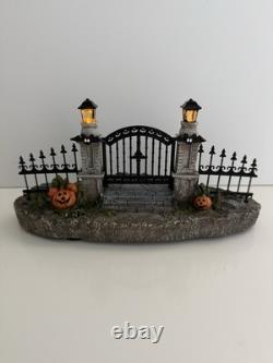 Disney Halloween Spooky Village Town Haunted House Music Sounds Costco 12 Pcs