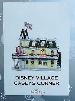 Disney Park CHRISTMAS VILLAGE HOLIDAY HOUSE CASEY'S CORNER Light Up PLUTO