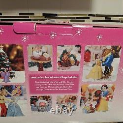 Disney Princess 12 Piece Lighted Porcelain Village Read Description