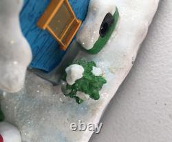 Disney Toon Town Goofy's Holiday House Christmas Village (Read Description)