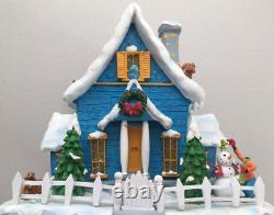 Disney Toon Town Goofy's Holiday House Christmas Village (Read Description)