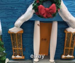 Disney Toon Town Goofy's Holiday House Christmas Village (Read Description)
