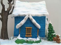 Disney Toon Town Goofy's Holiday House Christmas Village (Read Description)