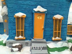 Disney Toon Town Goofy's Holiday House Christmas Village (Read Description)