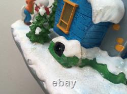 Disney Toon Town Goofy's Holiday House Christmas Village (Read Description)