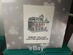 Disney Village Christmas Emporium Minnie Mouse Lighted