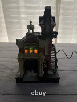 Disney Village Light Up Fire Station 101 Dalmations Christmas
