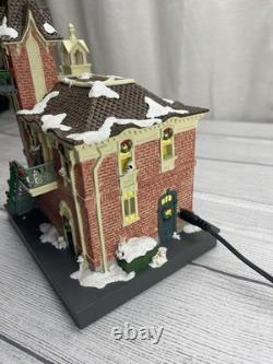 Disney Village Light Up Fire Station 101 Dalmations Christmas