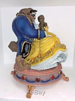 Disney's BEAUTY AND THE BEAST Limited Edition of 1100 Musical Figure/Figurine
