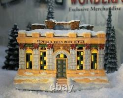 ENESCO ITS A WONDERFUL LIFE VILLAGE- Bedford Falls Post Office (WITH BOX)