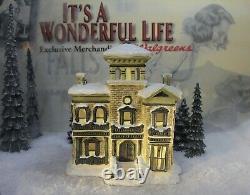 ENESCO ITS A WONDERFUL LIFE VILLAGE- Henry F Potter Mansion item 40037(NO BOX)