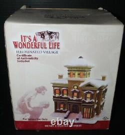 ENESCO ITS A WONDERFUL LIFE VILLAGE- Henry F Potter Mansion item 40037(With BOX)