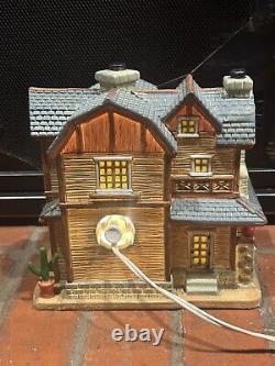 EUC VERY RARE RET'D LEMAX HAYDEN'S GENERAL STORE HARVEST CROSSING With7 ADD'L PCS