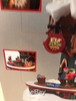 Elf Made Toys Lemax Michaels Signature Christmas Village Animated Sounds NEW
