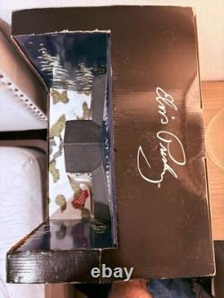 Elvis Presley Graceland at Christmas Lighted Musical Village House Retired Rare