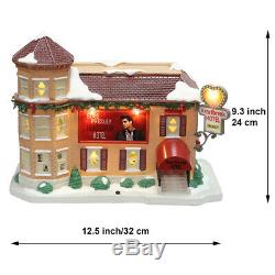 Elvis Presley Heartbreak Hotel Christmas Village LED Illuminated & Musical House