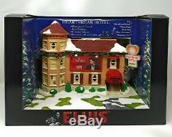 Elvis Presley Heartbreak Hotel Christmas Village LED Illuminated & Musical House