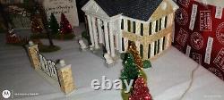 Elvis Presley's Graceland Department 56 Special Edition Gift Set New Open Box