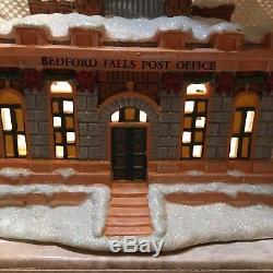 Enesco It's A Wonderful Life Bedford Falls Post Office COA Village Series V/5