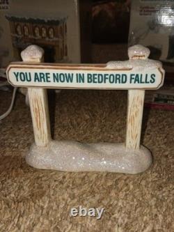 Enesco It's A Wonderful Life Christmas Village series 1 & 2. All main buildings